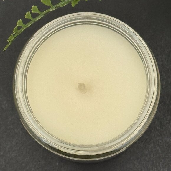 BBW Mahogany Teakwood White Barn Bath & Body Works Mason Jar Single Wick Candle - Picture 7 of 10